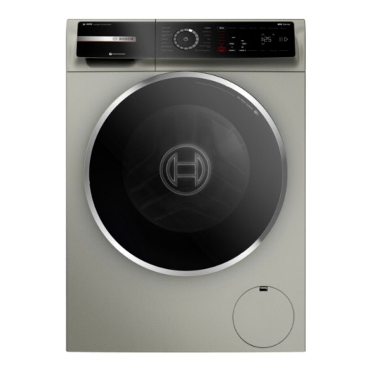 800 Series, Compact Washer, max. 1600 rpm, Pearl Steel