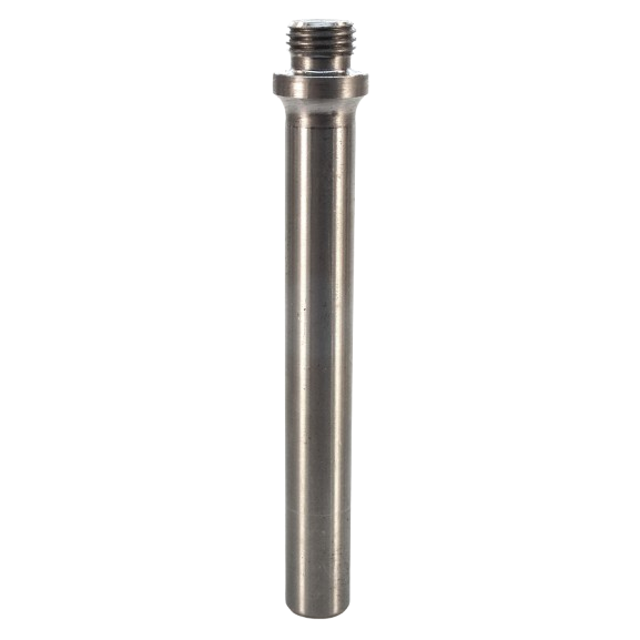 Metal arbor with 3/8 inch shank and threaded end for drawer slot cutters in tool accessories and drill bits collections