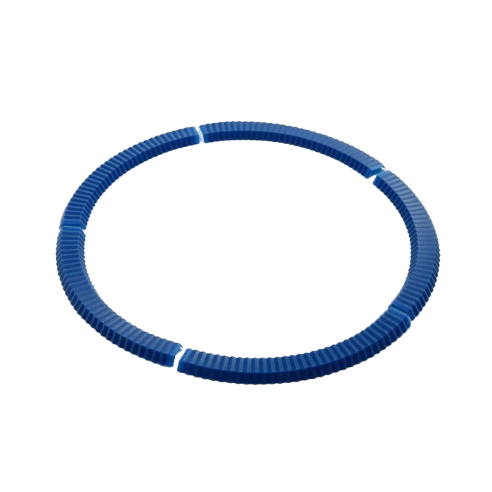 Blue flexible silicone pie crust shield ring for bakeware and kitchenware collections under $50
