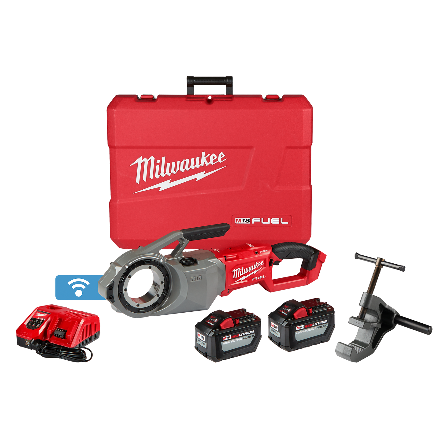 Milwaukee M18 FUEL™ Pipe Threader w/ ONE-KEY™ Kit