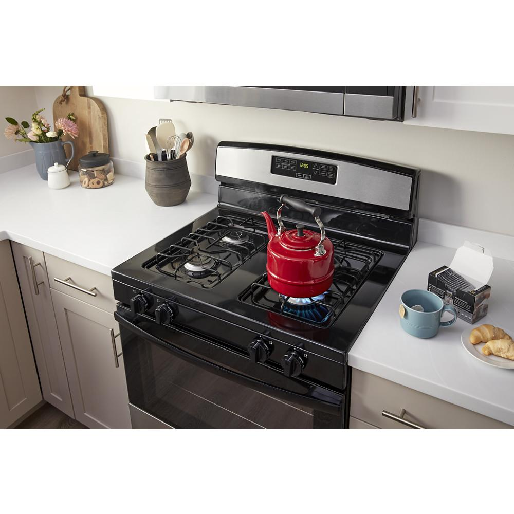 30-inch Gas Range with Bake Assist Temps