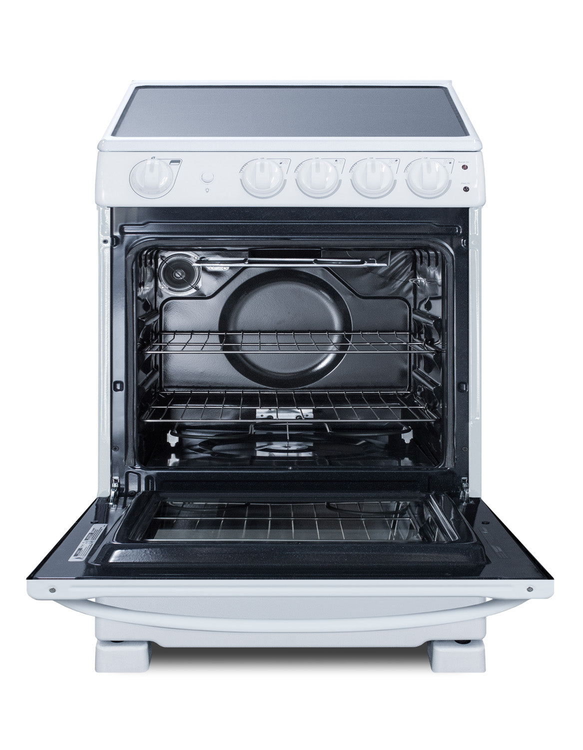 24" Wide Electric Smooth-Top Range