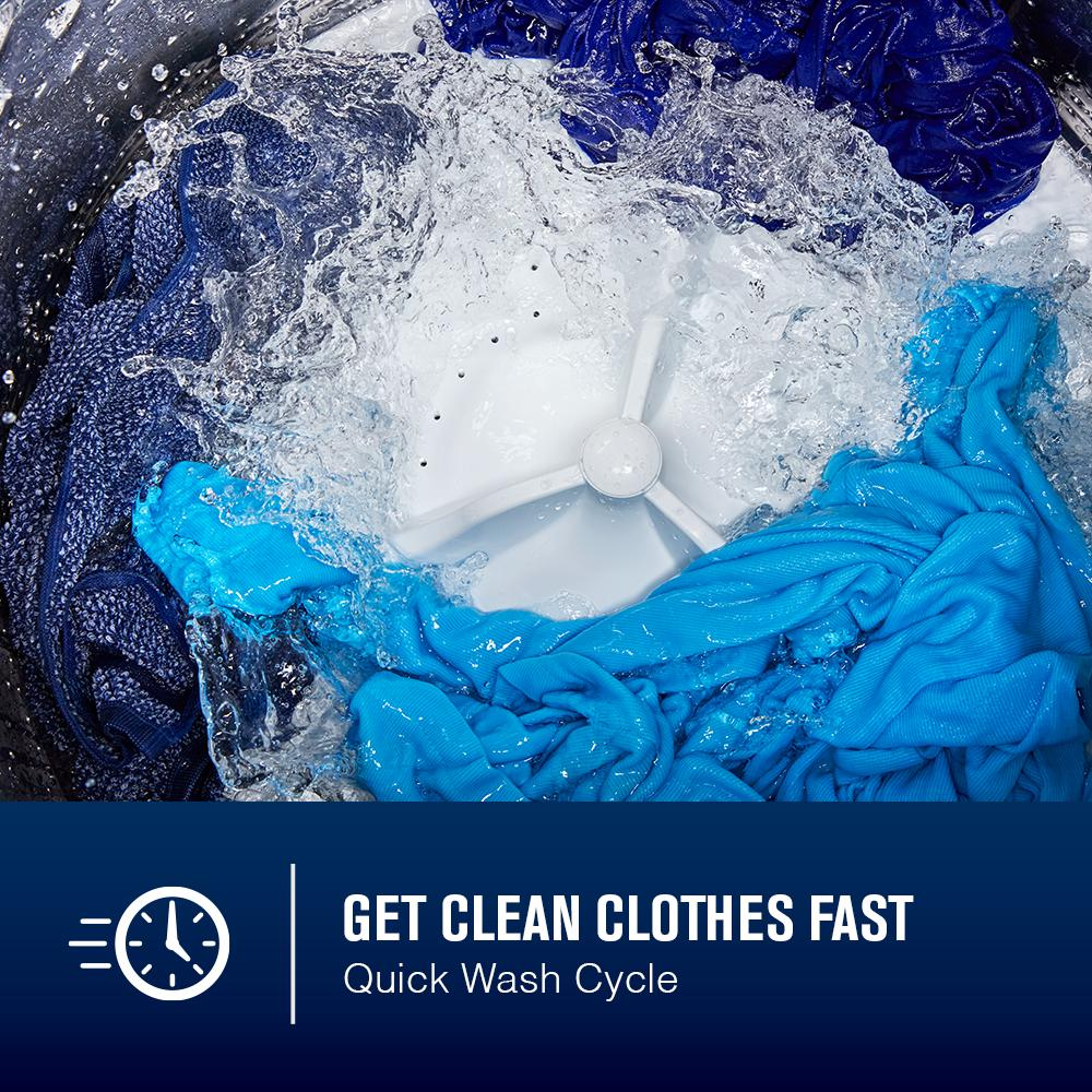 5.2 Cu. Ft. Top Load Agitator Washer with Extra Power and Smart Appliance