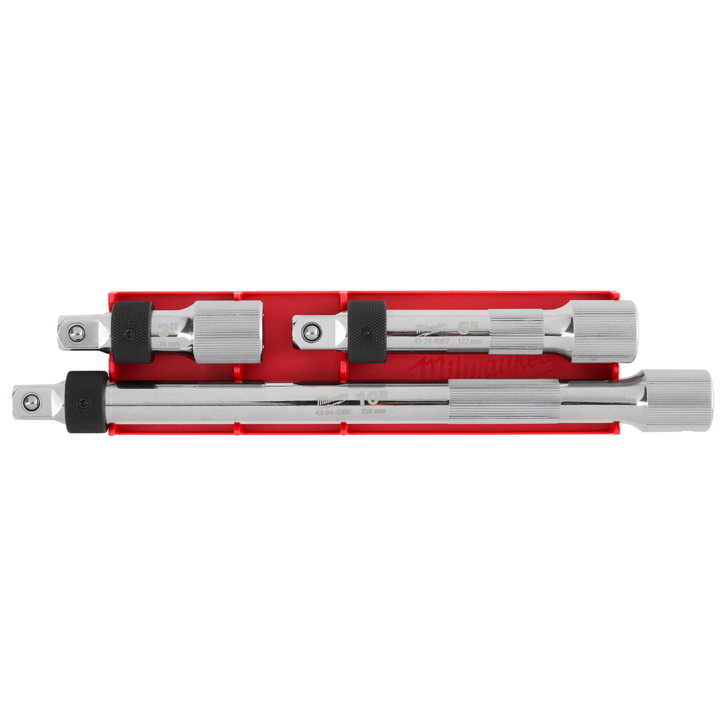 Milwaukee 3pc 1/2” Drive Locking Extension Set