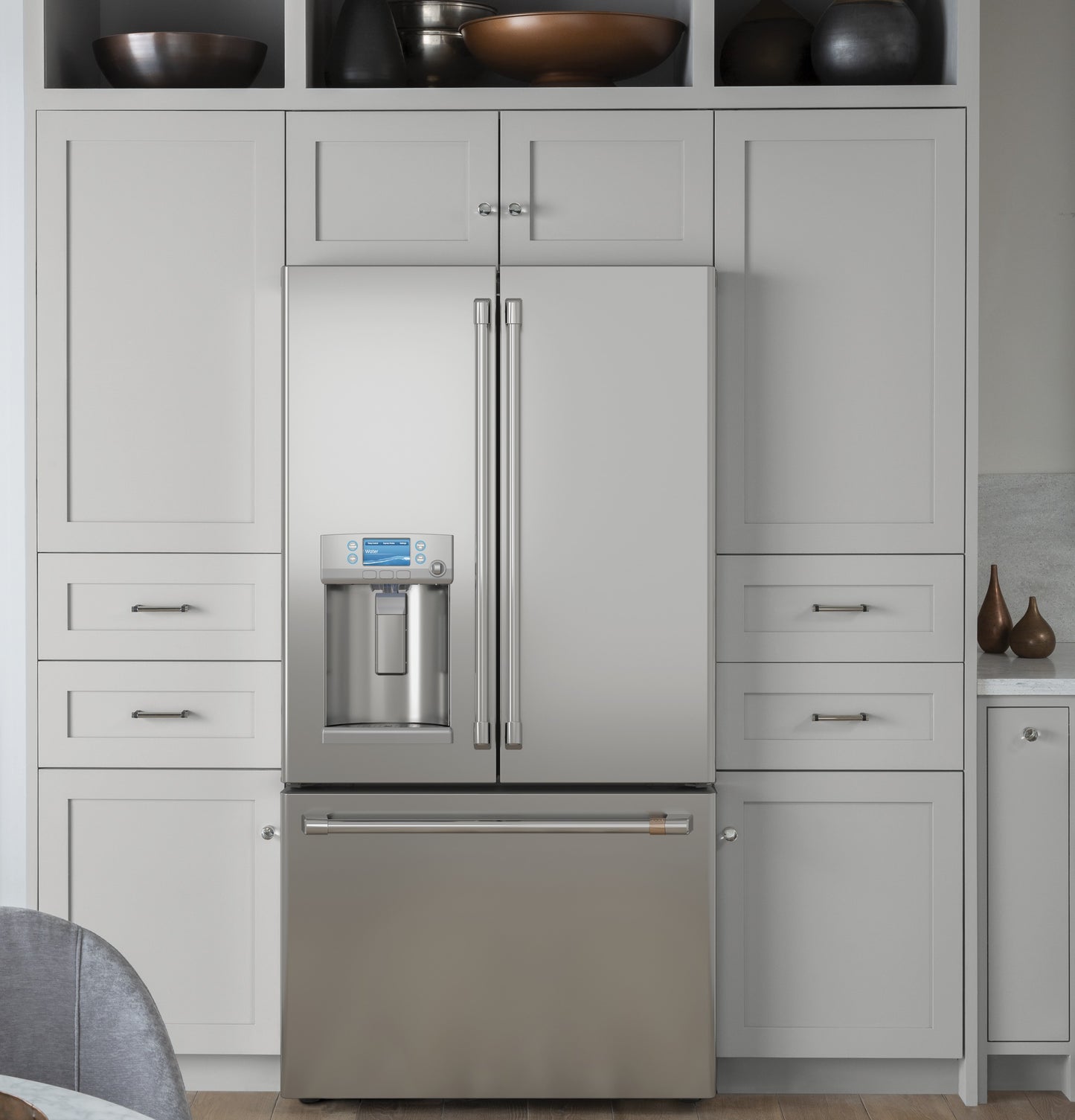CAFÉ™ ENERGY STAR® 27.7 Cu. Ft. Smart French-Door Refrigerator with Hot Water Dispenser