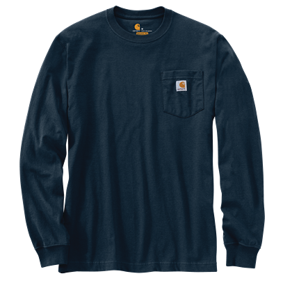 Carhartt Men's Loose Fit Heavyweight Long-Sleeve Pocket T-Shirt