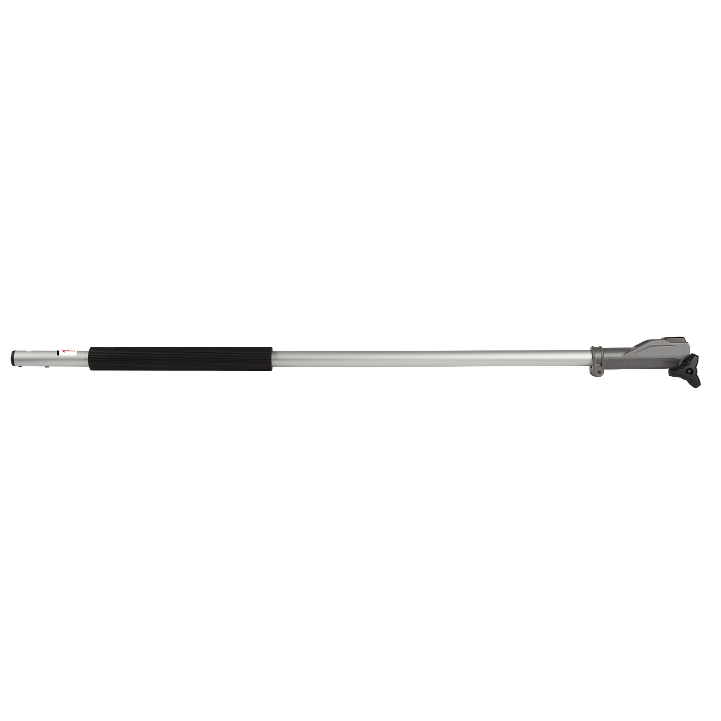 Silver and black 3-foot attachment extension designed for outdoor power tools and trimmers collection