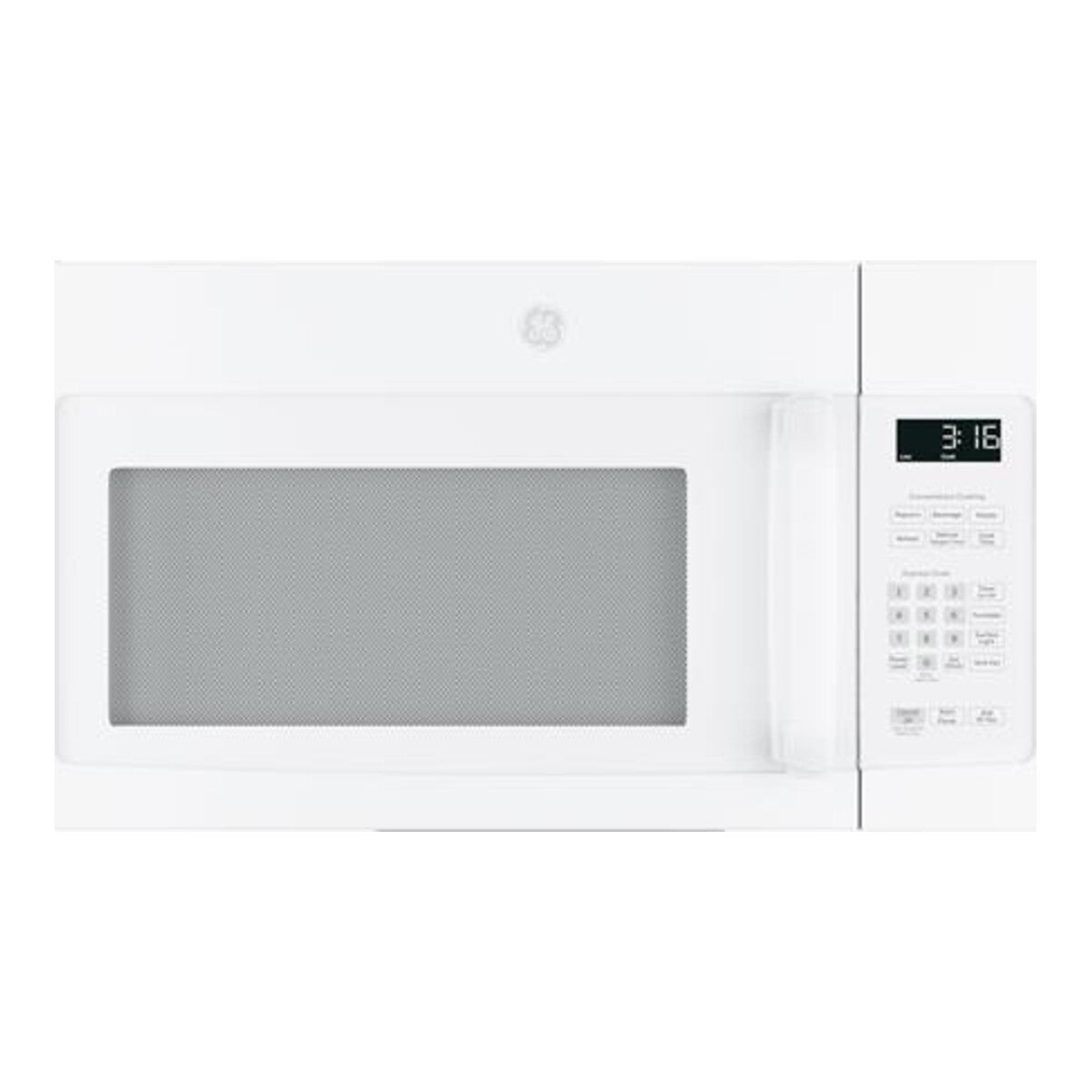 GE® 1.6 Cu. Ft. Over-the-Range Microwave Oven with Recirculating Venting
