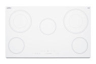 36" Wide 208-240V 5-Burner Radiant Cooktop