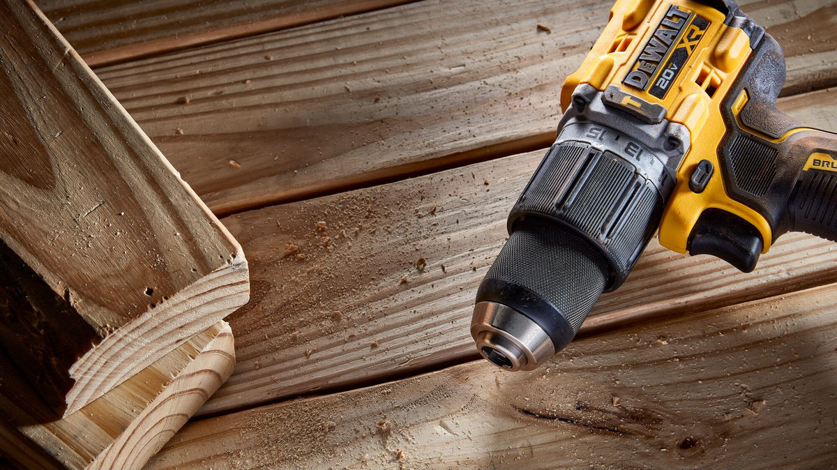 DEWALT 20V MAX* XR® Brushless Cordless 1/2" Hammer Drill/Driver (Tool Only)
