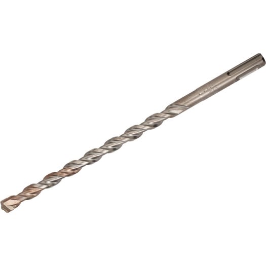 SDS Plus rotary hammer drill bit with breaker point and spiral flutes for efficient debris removal in power tool accessories collections