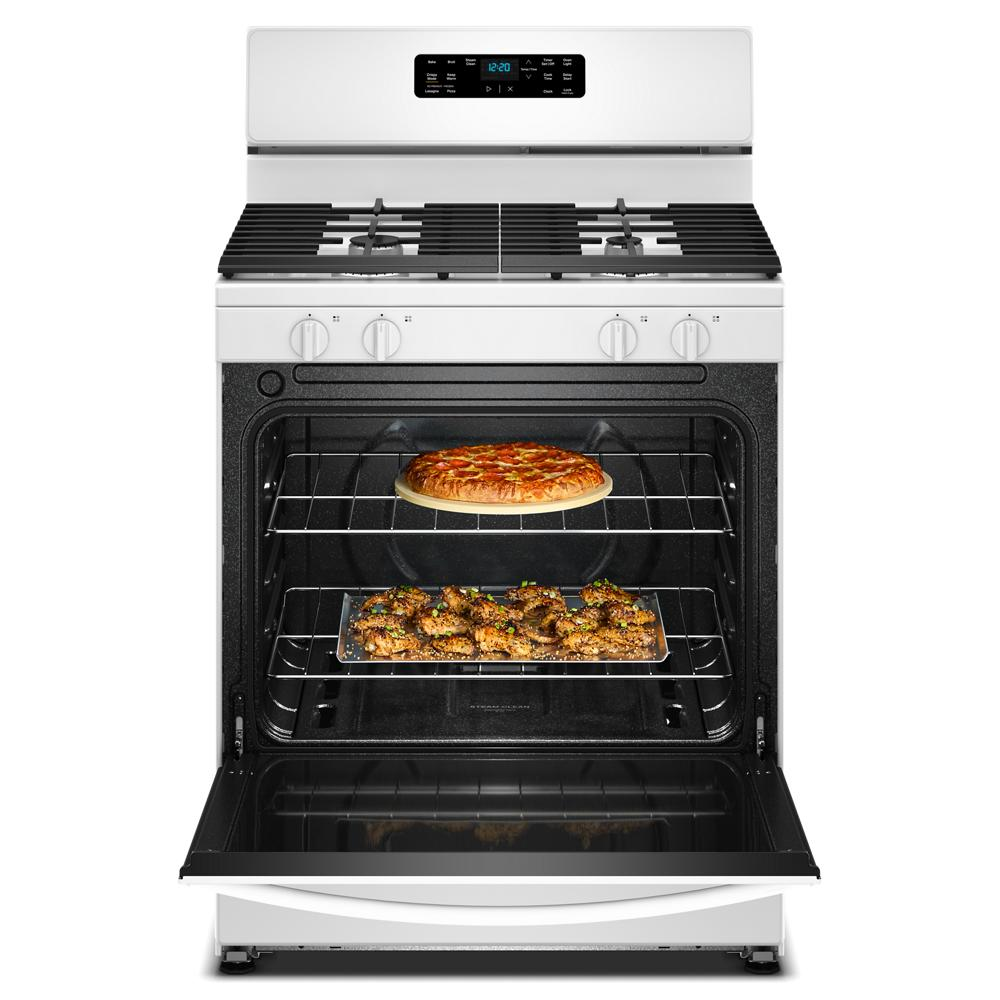 30-inch Gas Range with Crispy Mode and Dishwasher Safe Grates