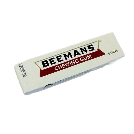 Pack of Beemans chewing gum sticks with classic white packaging in Chocolates & Candies and Under $25 collections