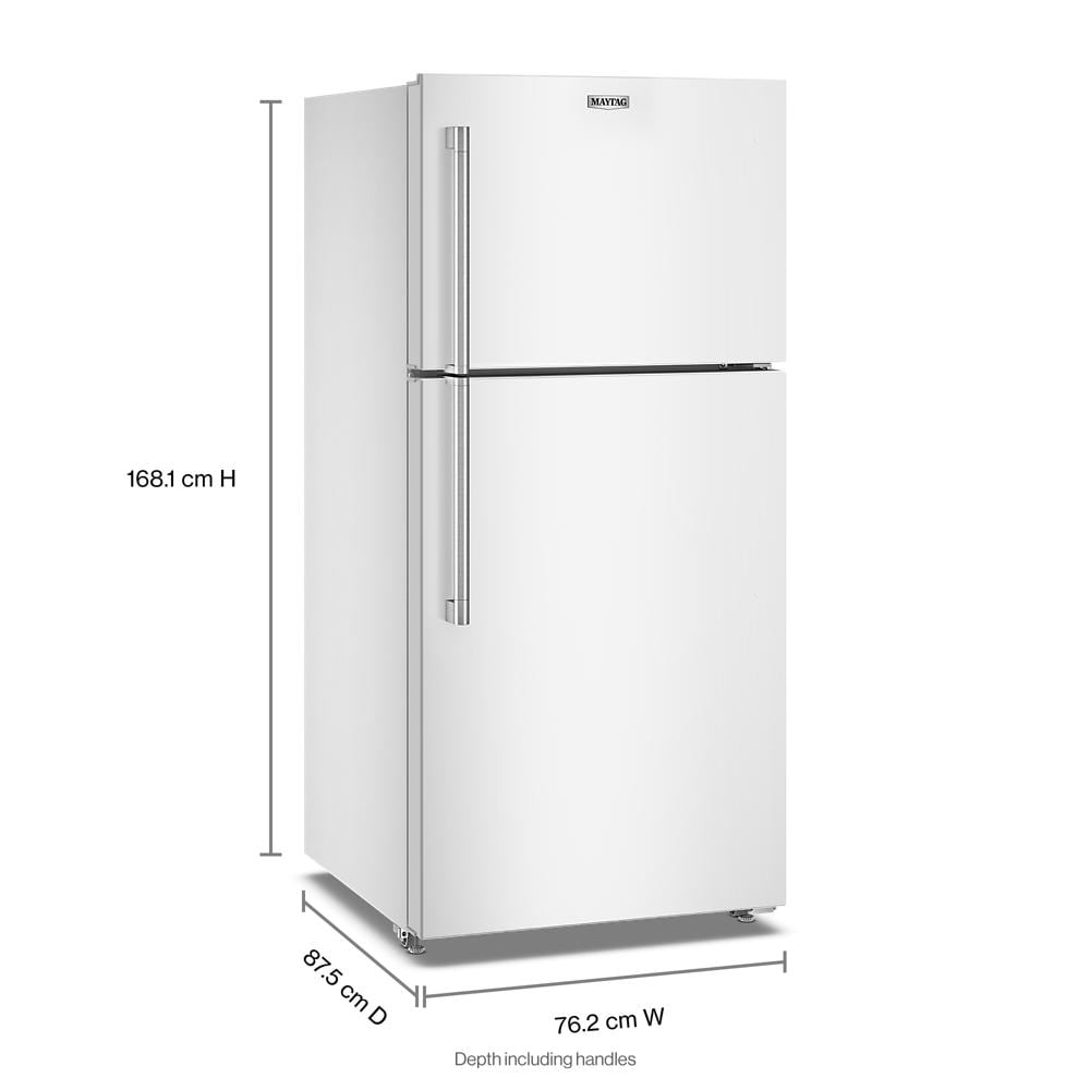 30-Inch Wide Top-Freezer Refrigerator with Garage Mode—19 Cu. Ft.