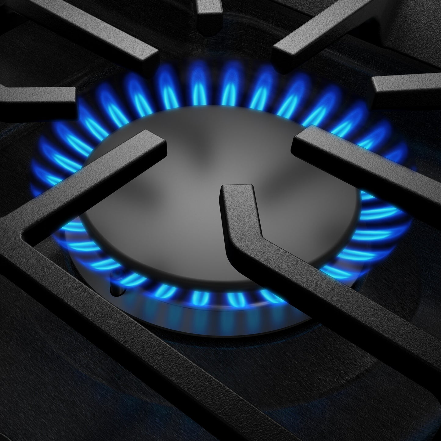 KitchenAid® 36 in. Gas Cooktop with 5 Versatile Burners