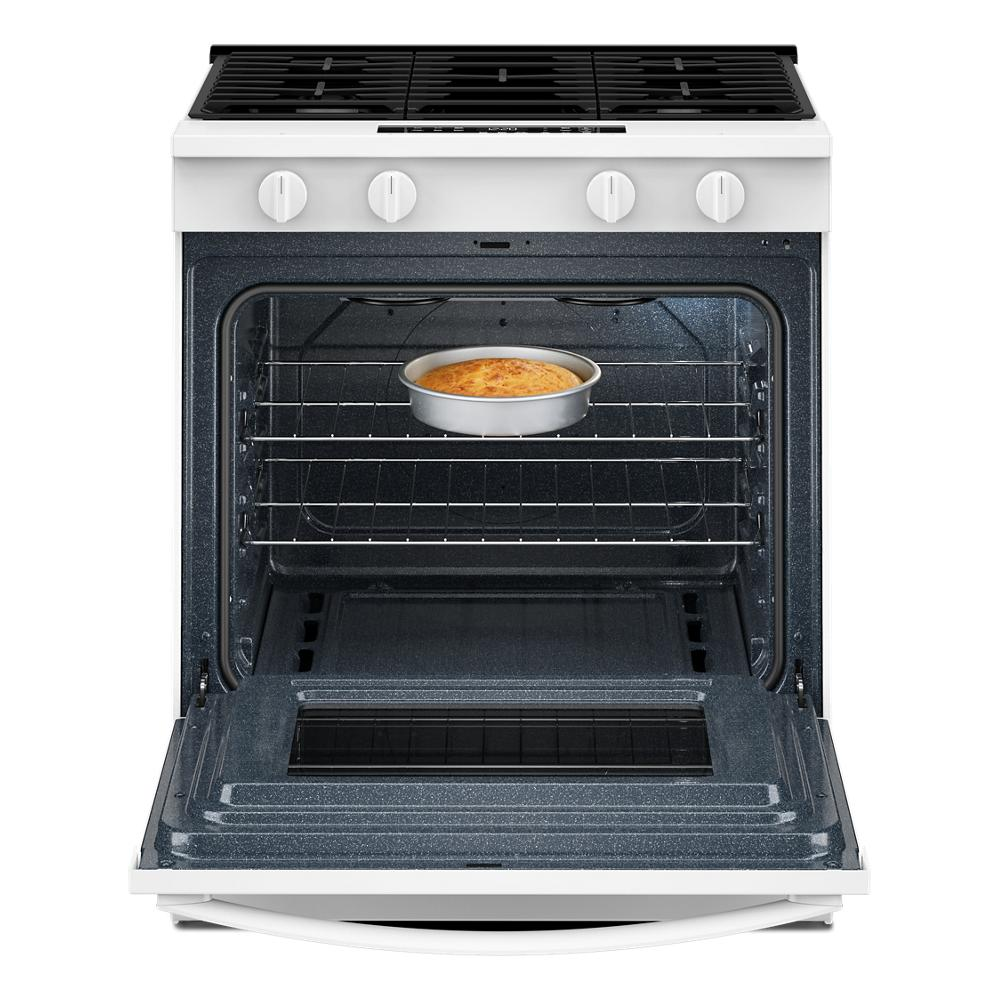 30-inch Gas Range with No Preheat Mode and Slow Cook