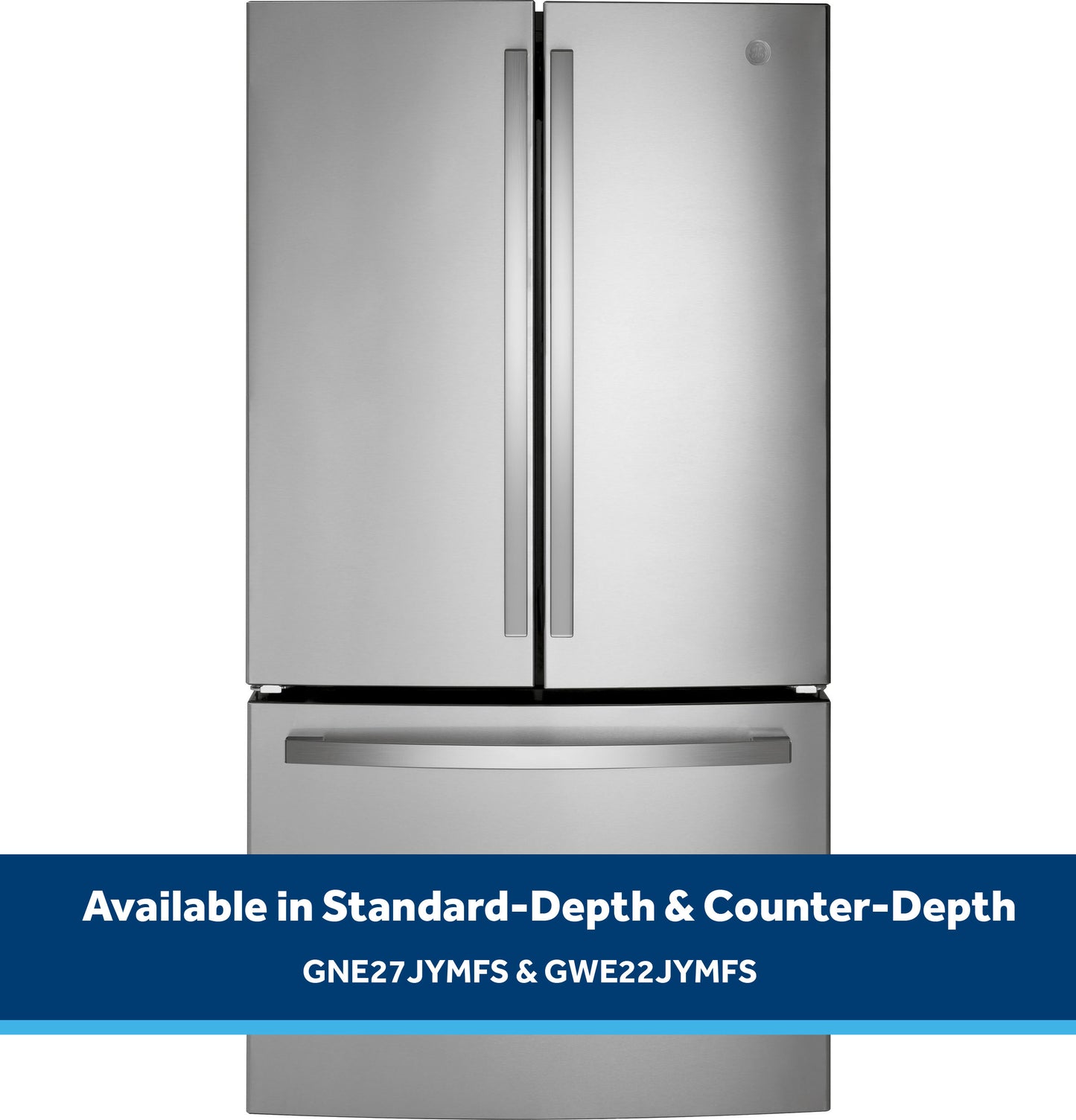 GE ENERGY STAR 27.0 Cu. Ft. Fingerprint Resistant French-Door Refrigerator