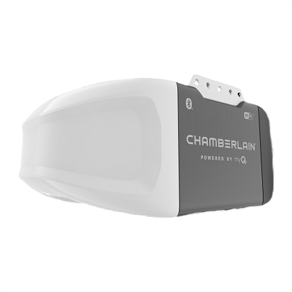 Wi-Fi and Bluetooth enabled quiet belt drive garage door opener with smart home integration for tools and home improvement