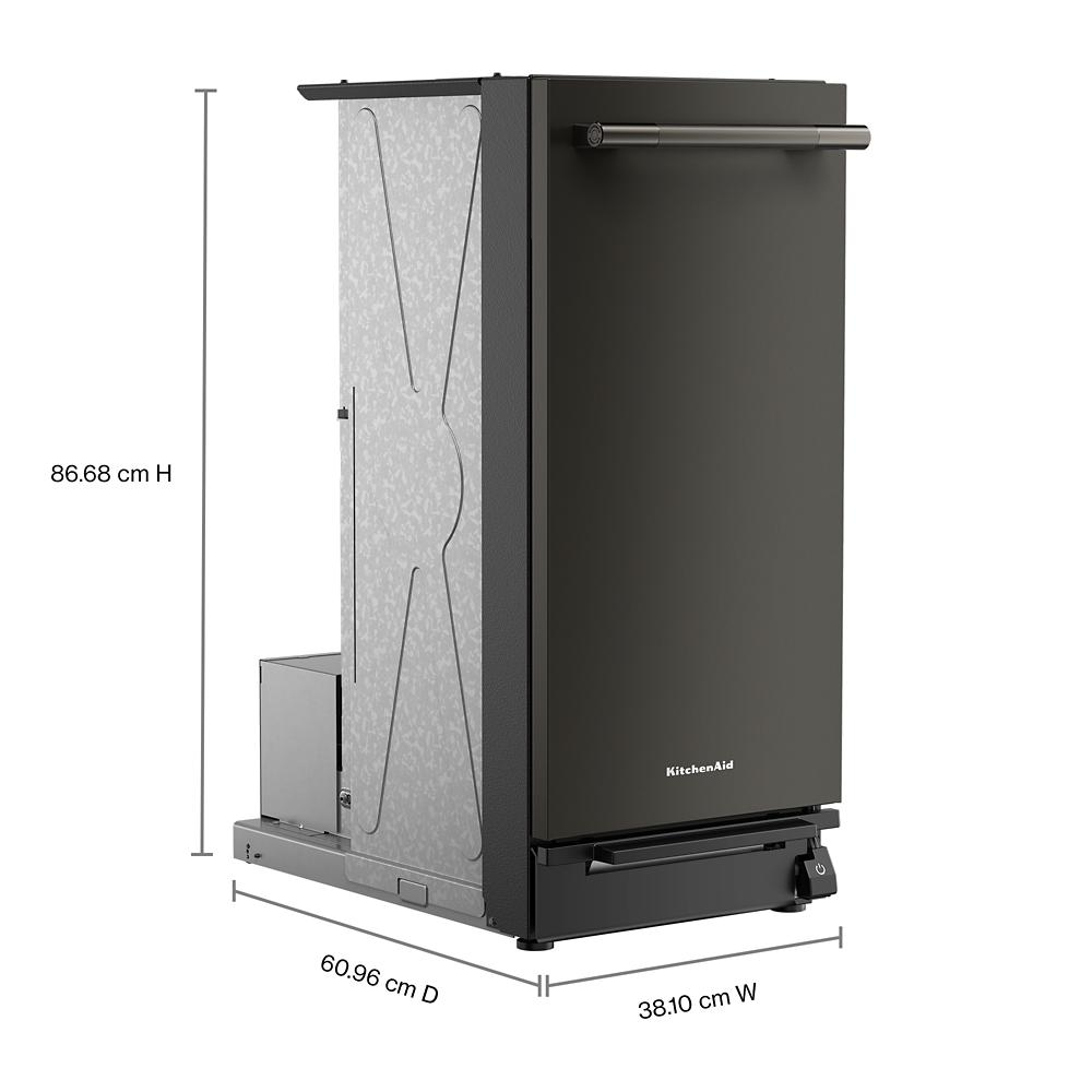 KitchenAid® 15 in. Built-In Trash Compactor with Built-In Odor Management System