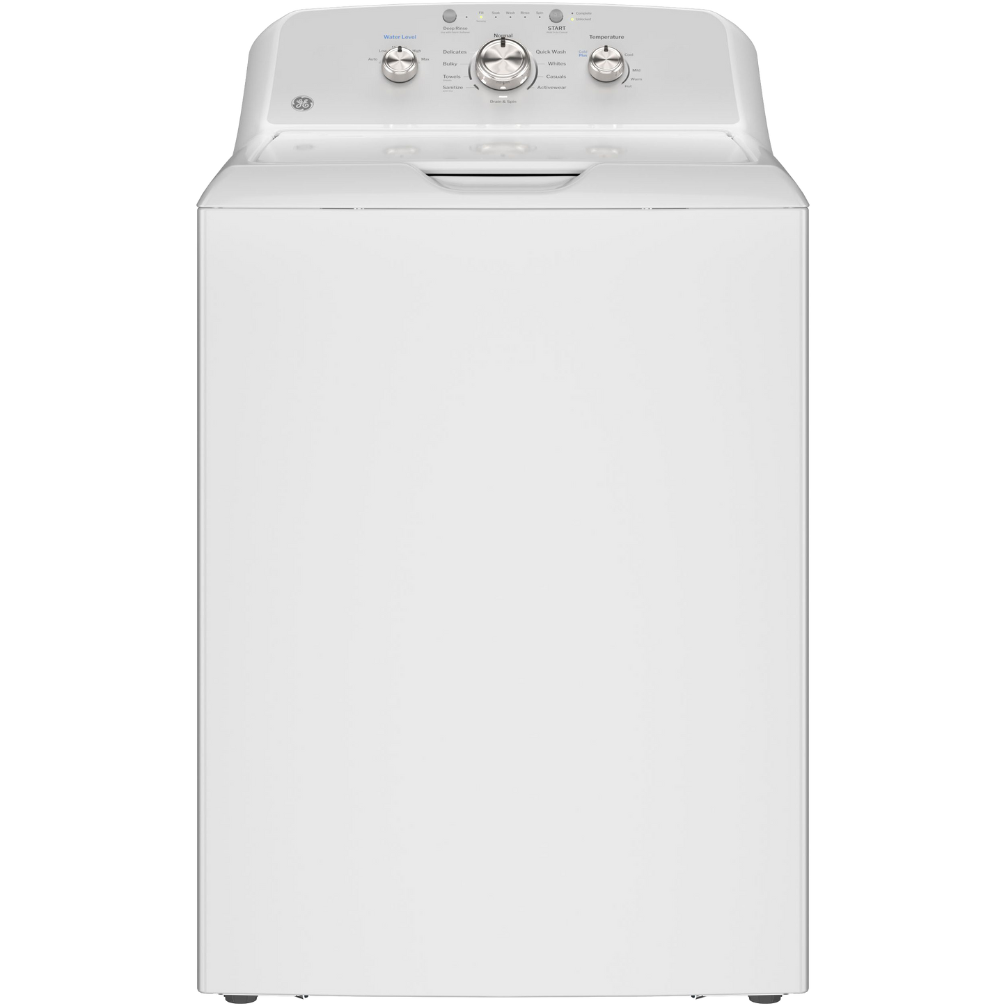 GE® 4.3 cu. ft. Capacity Washer with Stainless Steel Basket,Cold Plus and Water Level Control