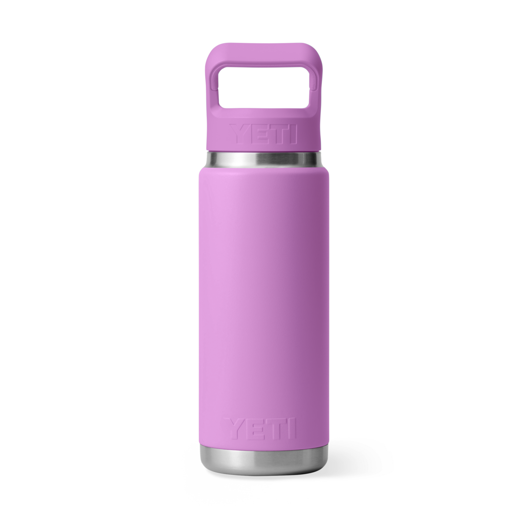 Purple stainless steel insulated 26 oz. drink bottle with sturdy handle from drinkware and kitchen & kitchenware collections