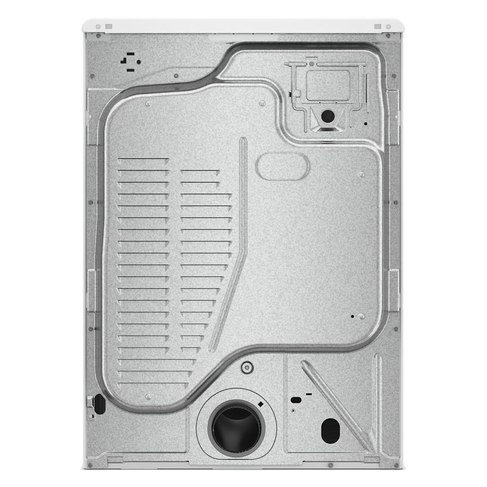 Rear view of metal housing panel for electric dryer in Dryers and Appliances collections
