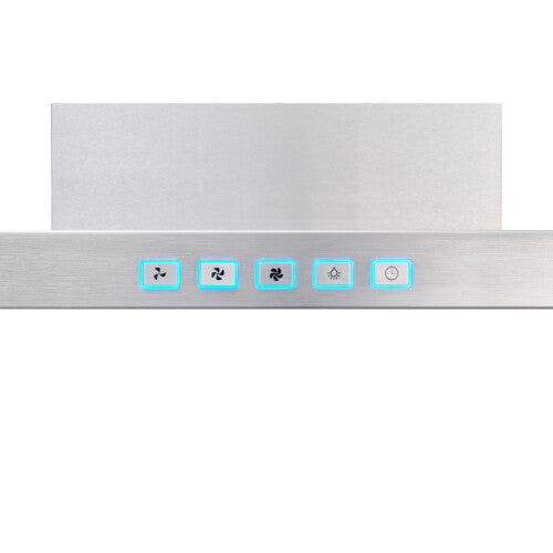 30" Convertible Wall-Mount T-Style Chimney Range Hood, 450 MAX CFM