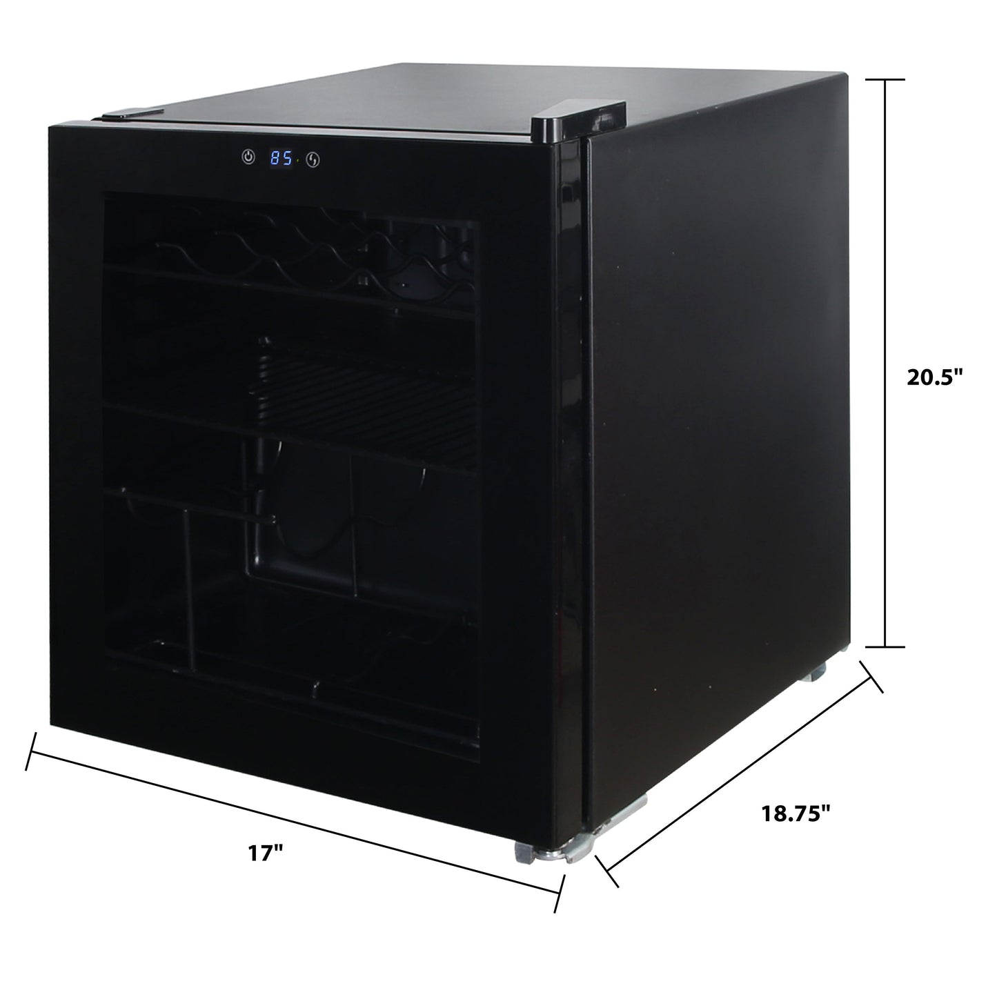 Avanti 15 Bottle/60 Can Wine & Beverage Center - Black