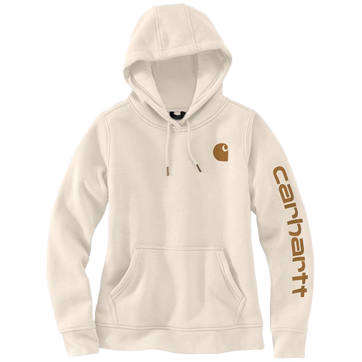 Carhartt Women's Relaxed Fit Midweight Logo/Sleeve Graphic Hoodie