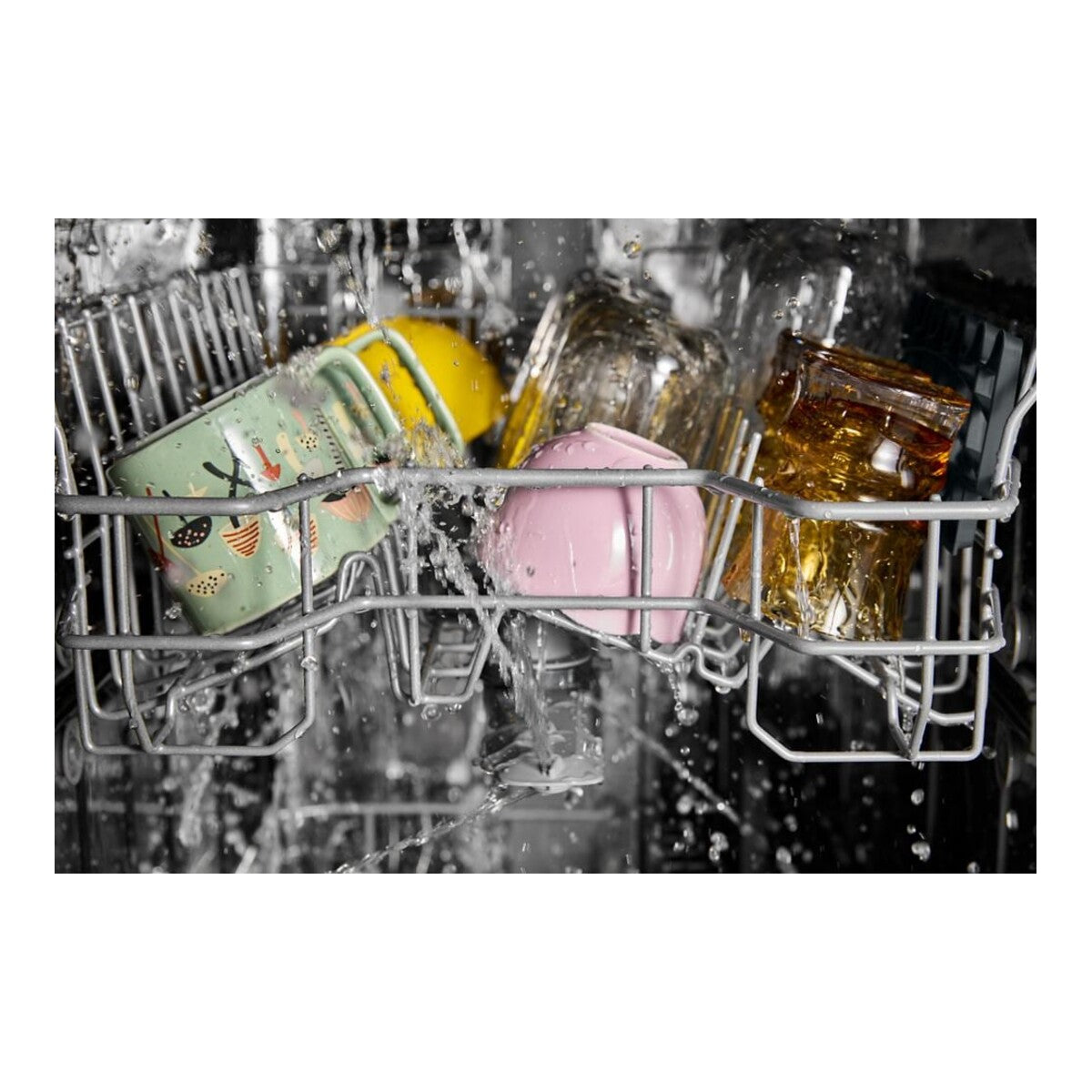 18" Stainless Steel Dishwasher with Half Load Cycle and Triple Spray Arms - 48 dBA