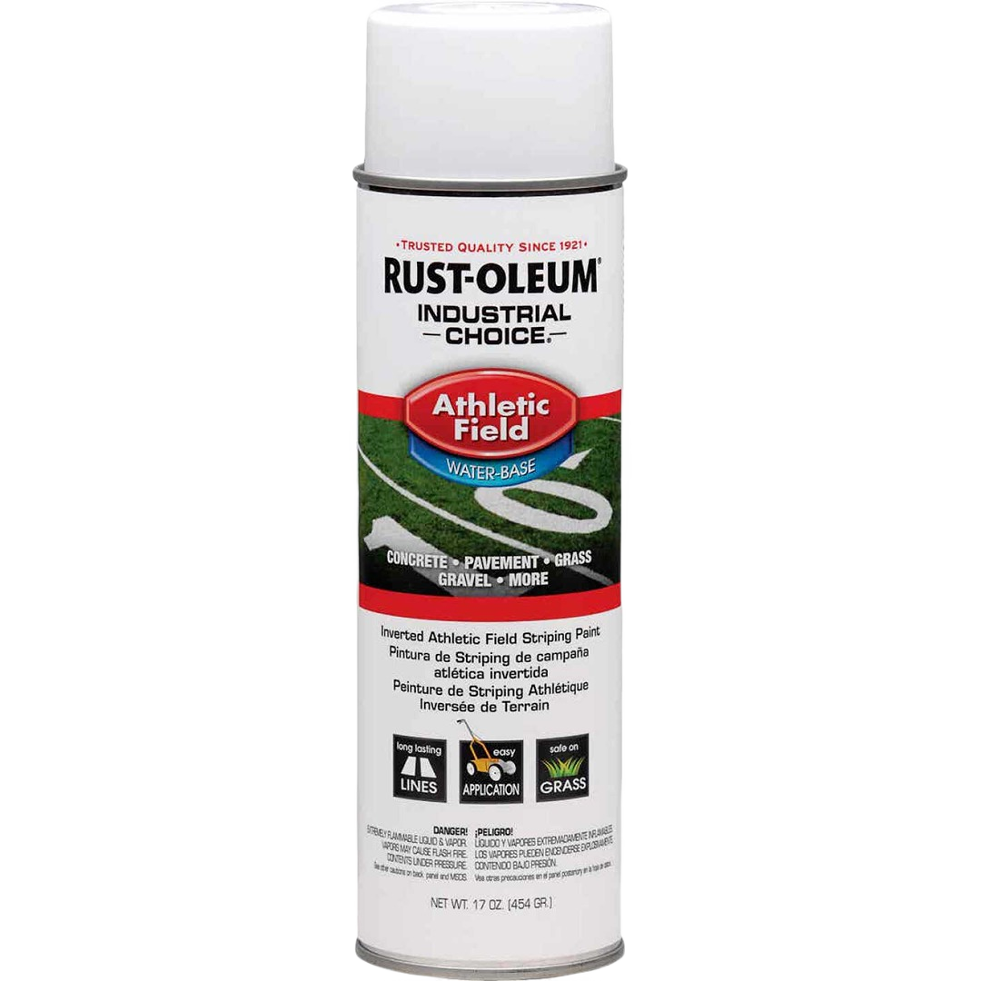White industrial field striping paint spray can for athletic fields in paint & supplies and under $50 collections