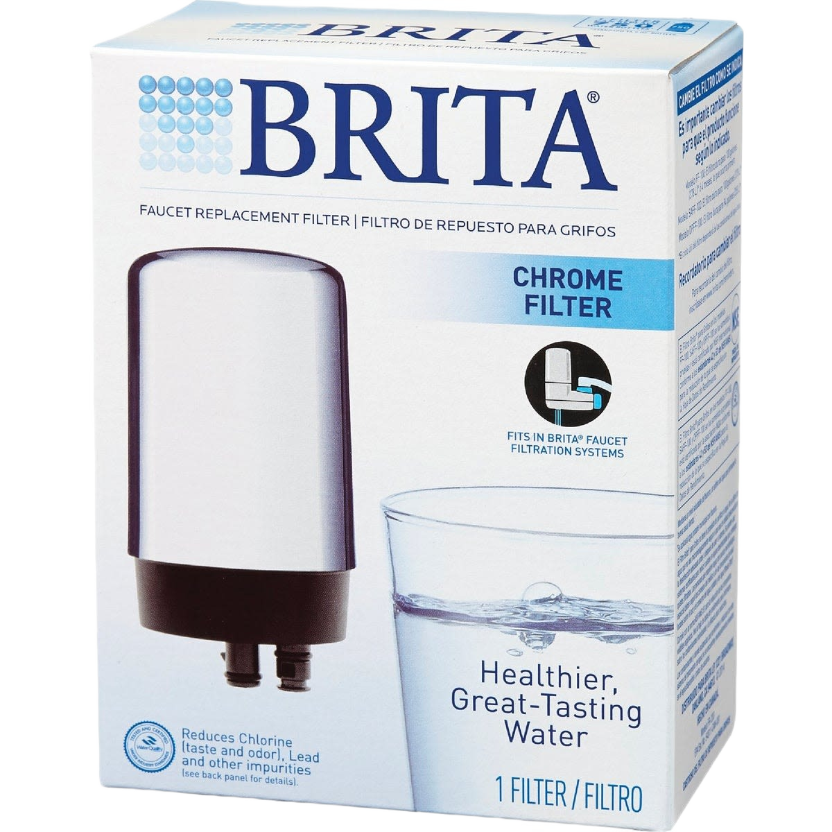 Brita faucet replacement filter cartridge for sink-mounted water filtration in plumbing and filter cartridges under $50 collection