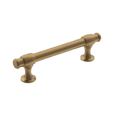 Champagne bronze cabinet pull with 3-inch center-to-center mounting for hardware and furniture accessories collections