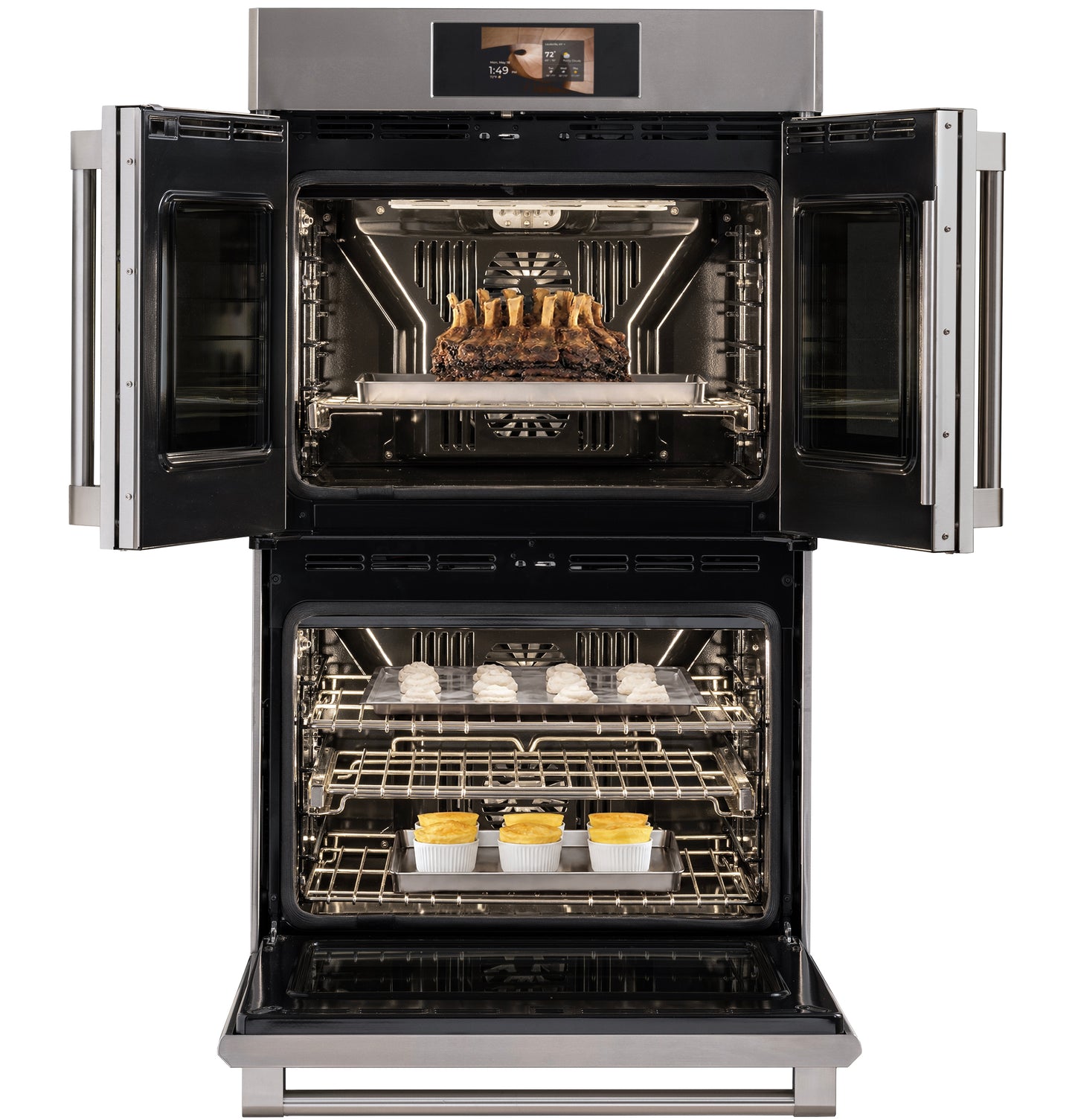 Monogram 30" Statement French-Door Double Wall Oven