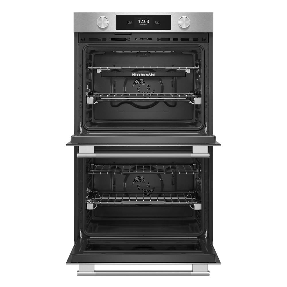 30-inch Smart Electric Double Wall Oven with Intelligent Cooking Camera - PrintShield™ Finish