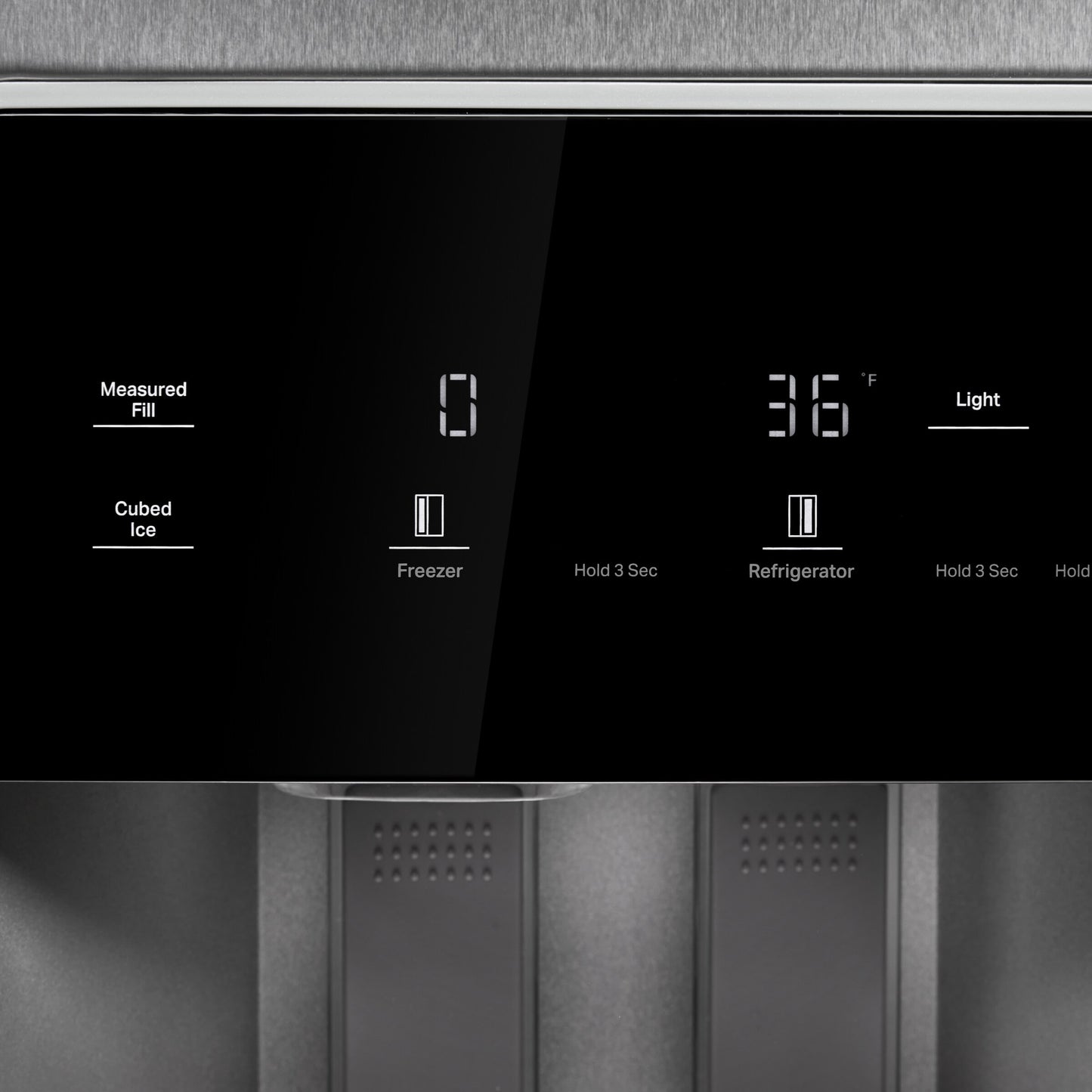 36-inch Standard Depth Side-by-Side Refrigerator with TruCool™ System