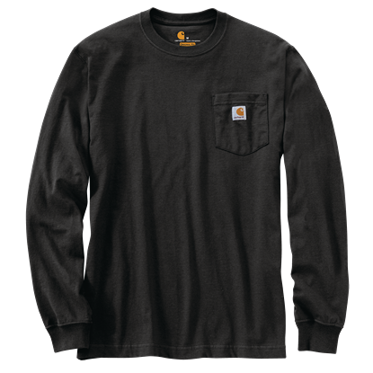 Carhartt Men's Loose Fit Heavyweight Long-Sleeve Pocket T-Shirt