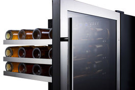 24" Wide Built-In Wine Cellar - with T4 Door Tint
