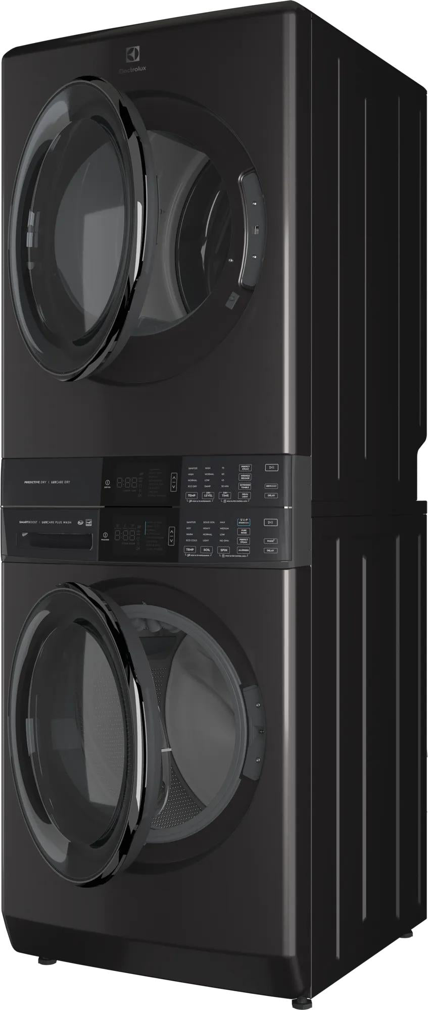 Laundry Tower Single Unit Front Load 4.5 Cu. Ft. Washer & 8 Cu. Ft. Gas Dryer