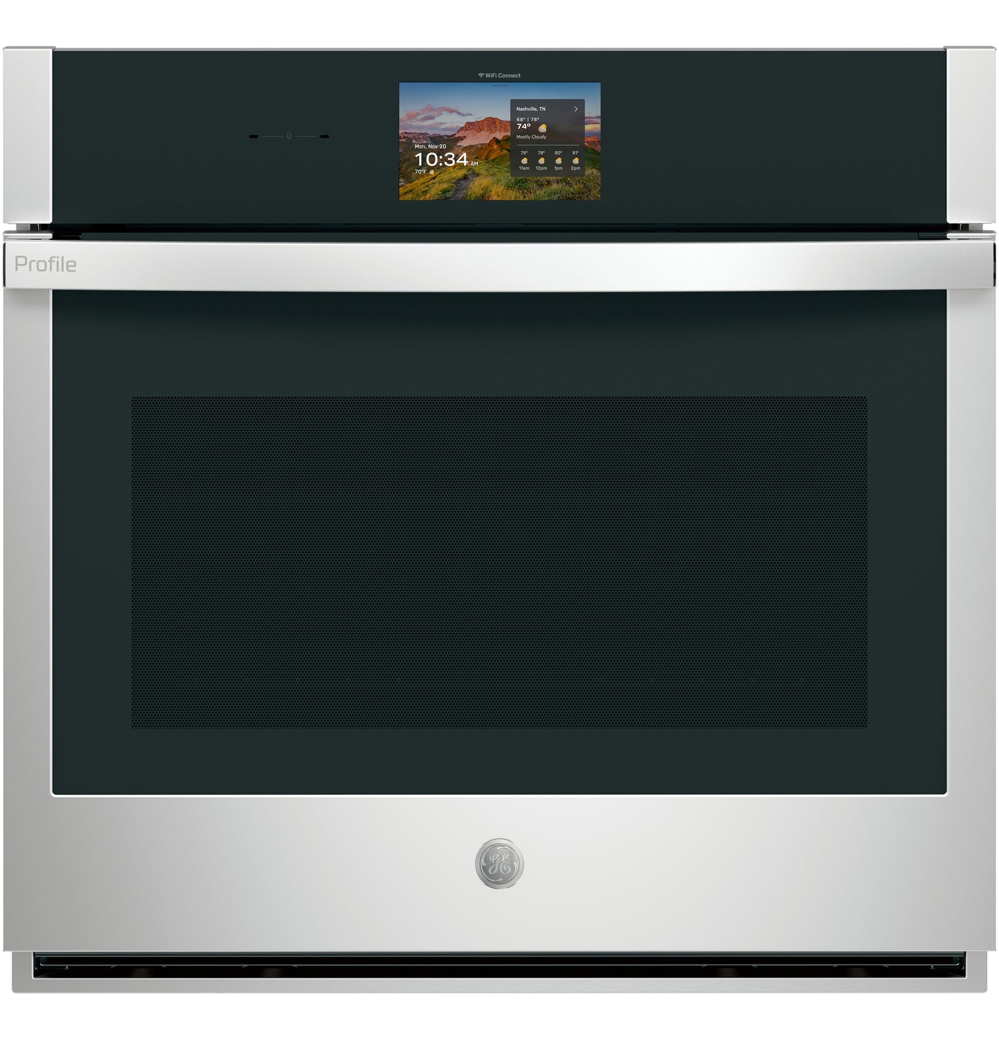 GE Profile™ 30" Smart Built-In Convection Single Wall Oven with In-Oven Camera and No Preheat Air Fry