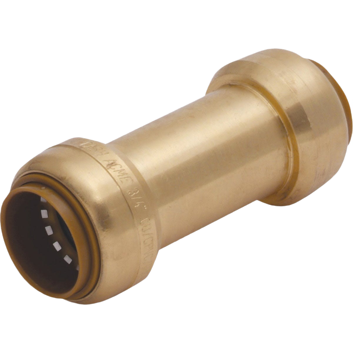 Brass 3/4 inch push-to-connect check valve for plumbing in pipes and fittings and home improvement collections