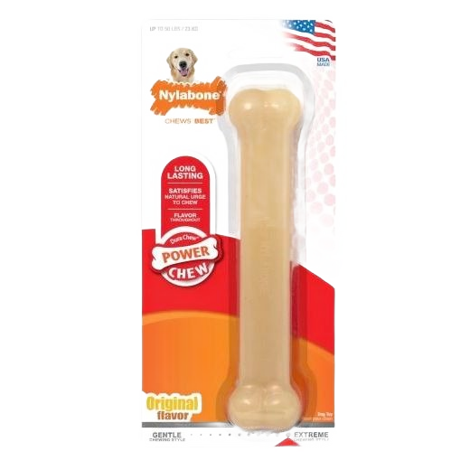 Nylabone giant chew bone in original flavor designed for durable dog chewing and natural chewing satisfaction