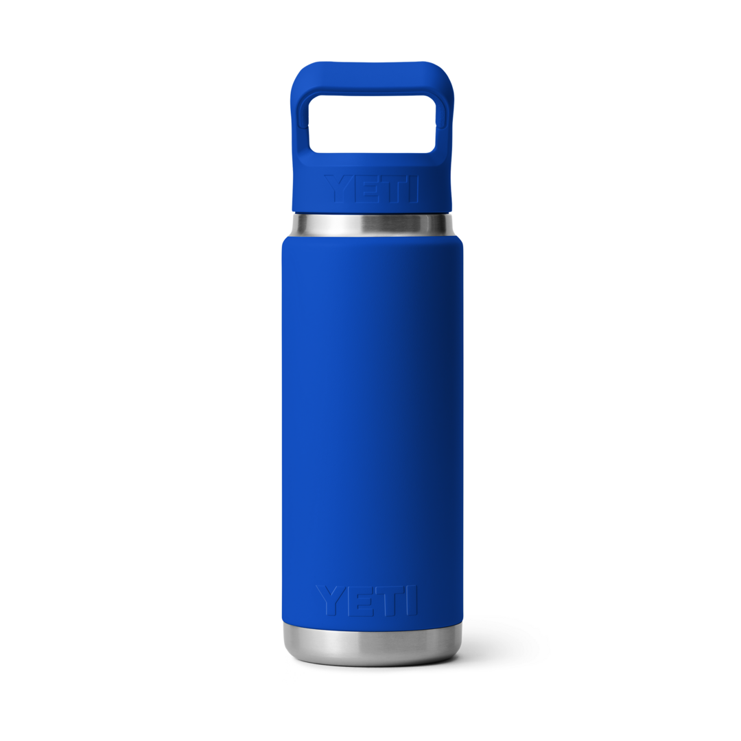 Blue stainless steel 26 oz bottle with sturdy handle and straw cap from Drinkware and Kitchen & Kitchenware collections
