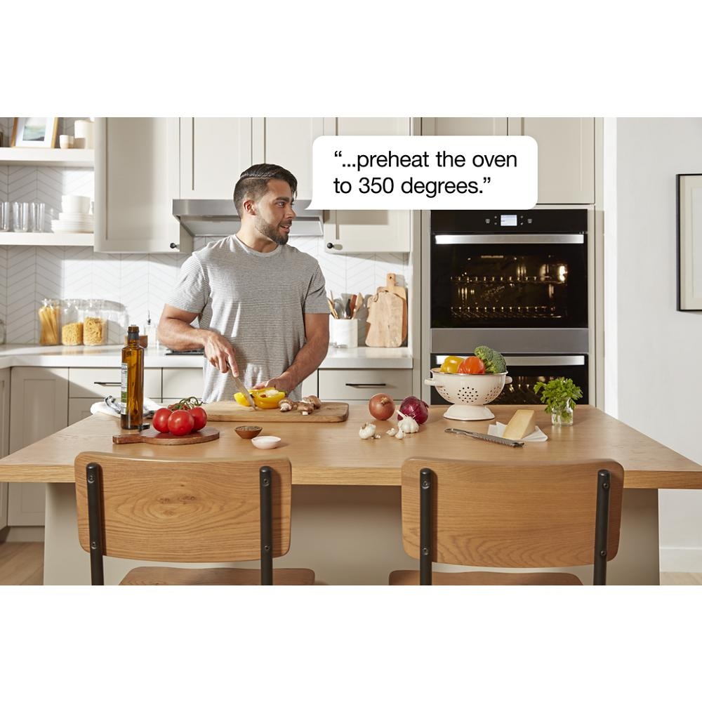 6.4 Total Cu. Ft. Combo Wall Oven with Air Fry When Connected
