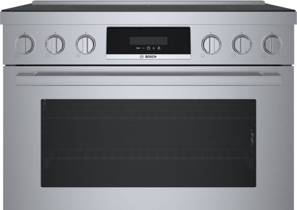 800 Series, Induction freestanding range, 36'', Stainless Steel