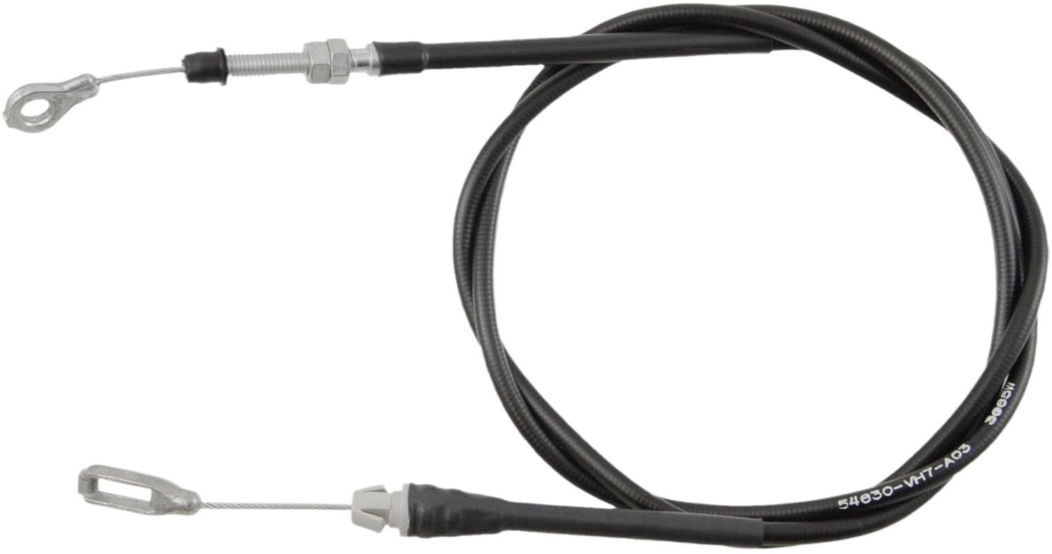 Black Honda change cable with metal connectors for parts and lubricants in home improvement tools under $100 collection