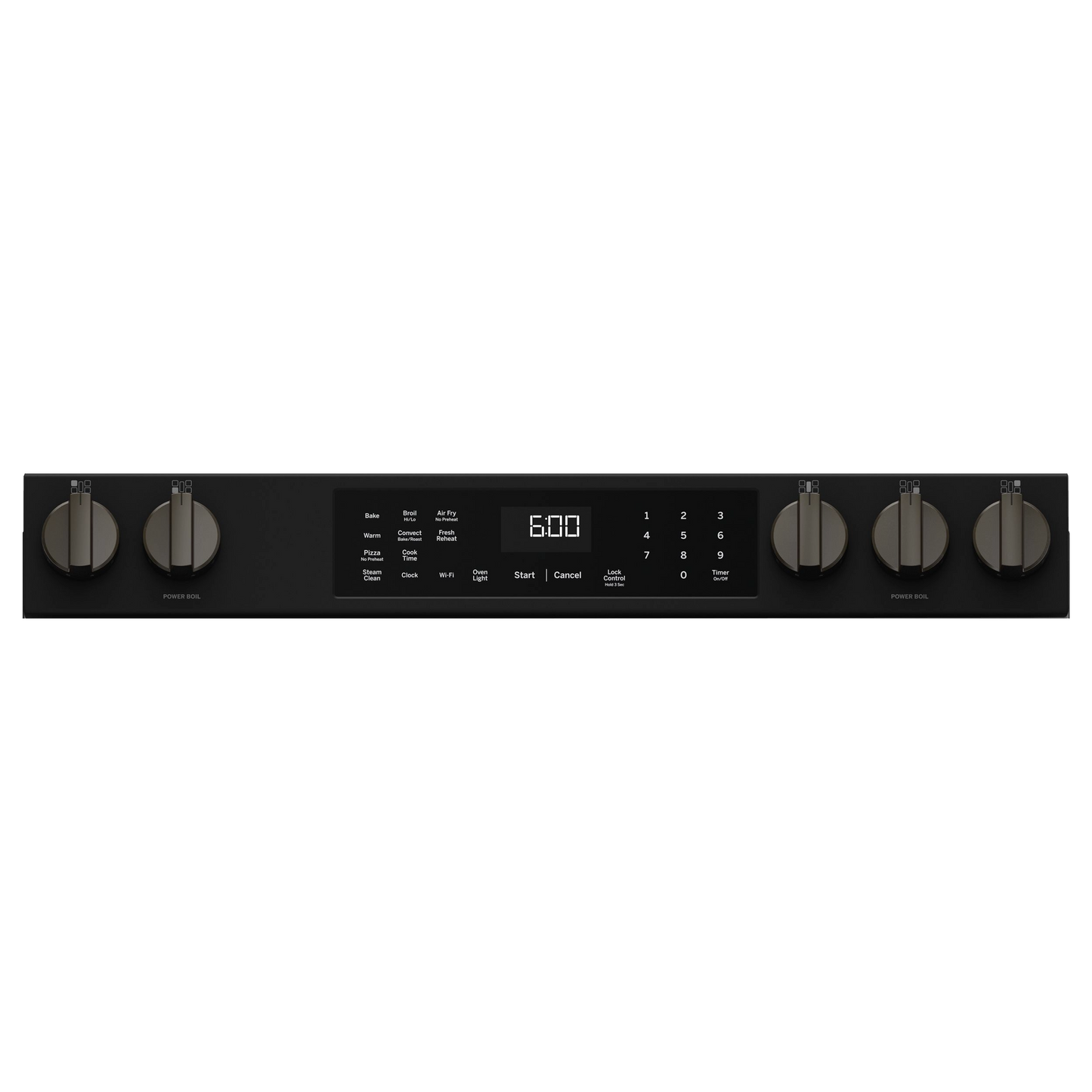 GE® 30" Slide-In Front-Control Convection Gas Range with No Preheat Air Fry and EasyWash™ Oven Tray