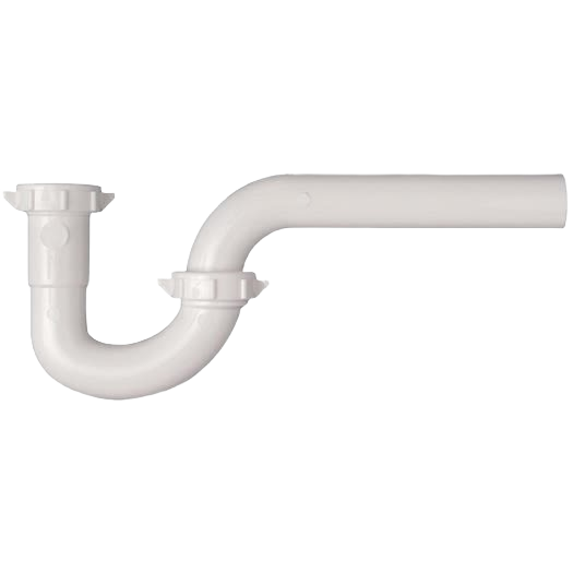 Do it Best 1-1/4" x 1-1/4" White Plastic P-Trap