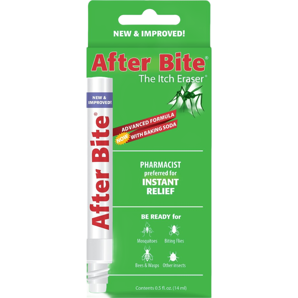 After Bite insect bite treatment stick with baking soda for temporary relief, insect and pest control under $50 category