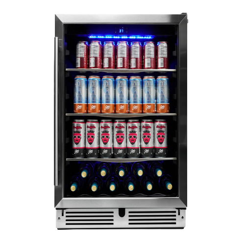 Danby 24" Under Counter Beverage Center in Stainless Steel